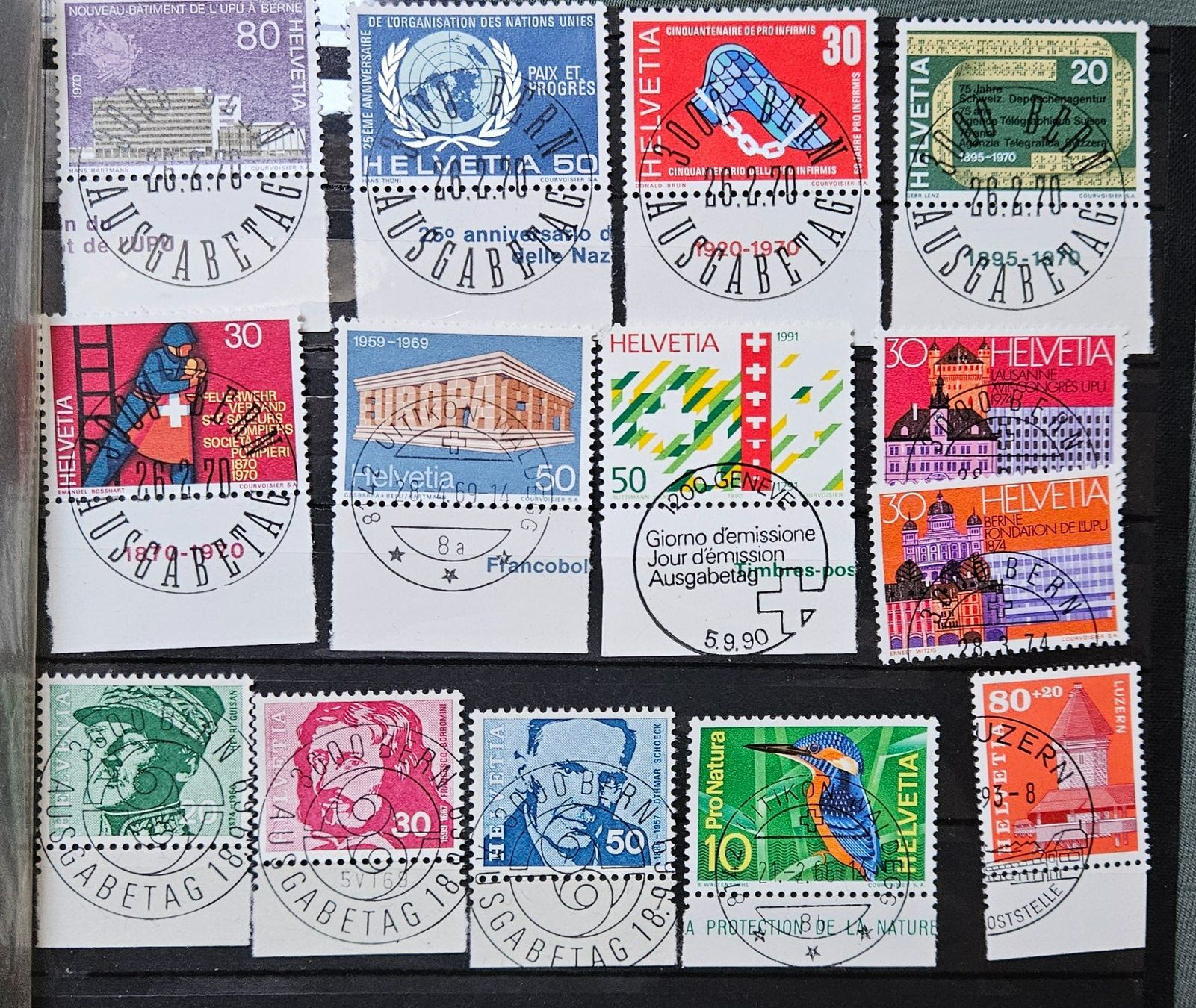 Tutti i francobolli: Briefmarken Ausgabetag – Usato da Aetingen venduto da stewi03