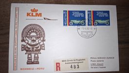 KLM Schweiz - Peru 01.04.1980