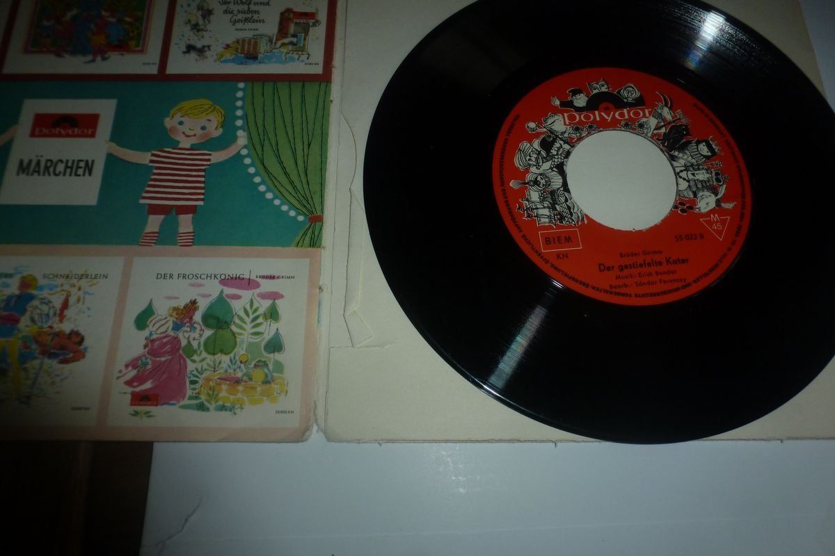 Dischi in vinile: LP Der gestiefelte Kater prima Polydor – Usato da Emmen venduto da newdeal1970 1