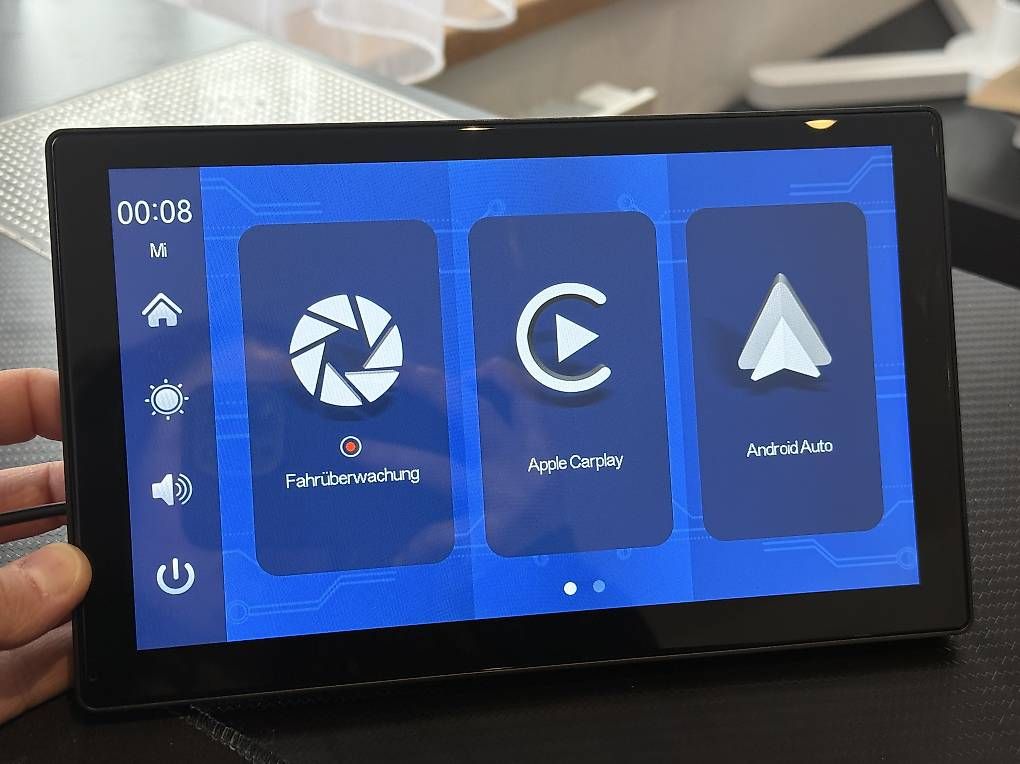 Lettore multimediale & Streamer: Dashcam Apple Carplay Android Auto 9-Zoll Carplay Bluetooth – Usato da Mogelsberg venduto da mhl_99dz