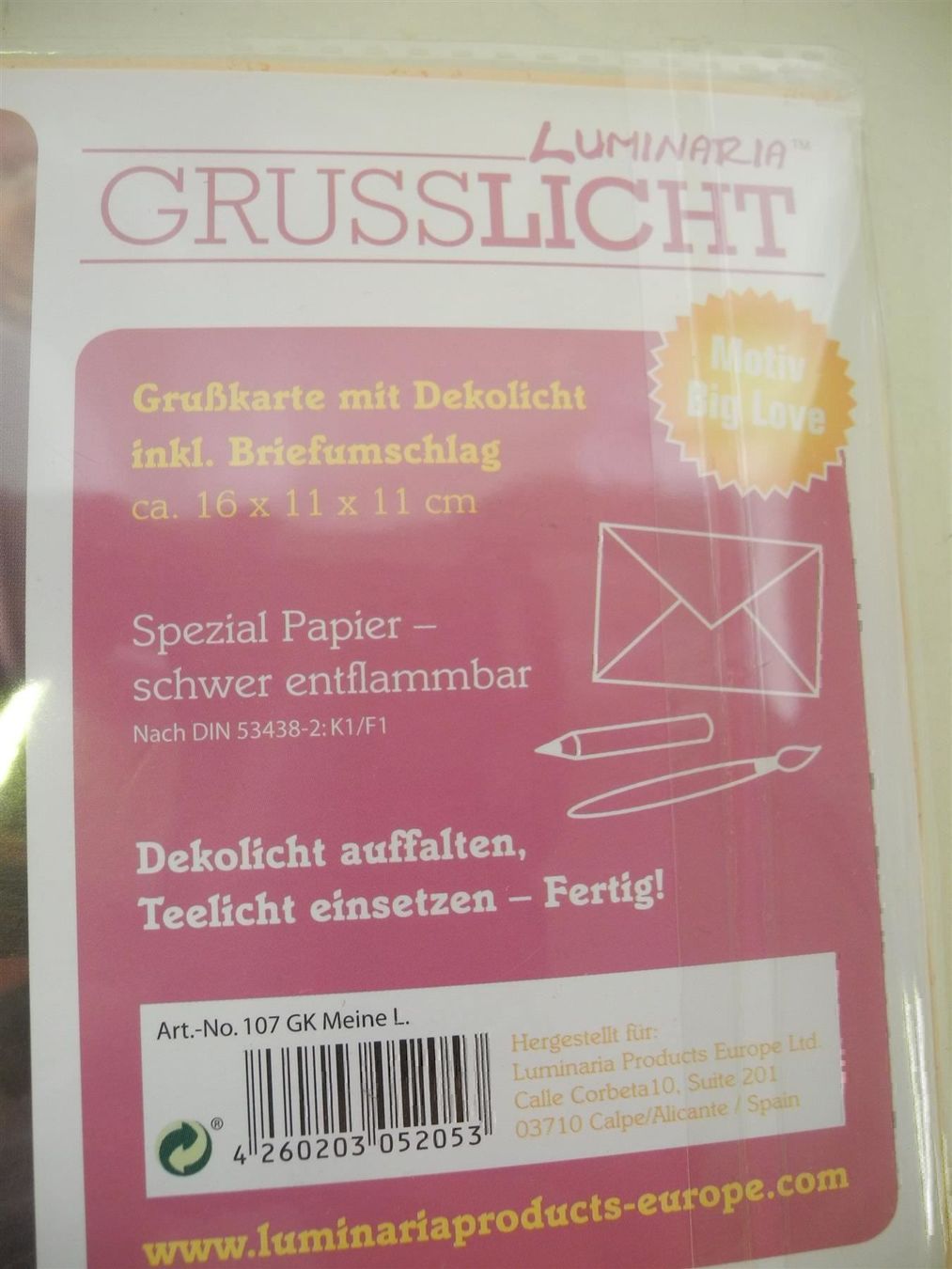 Karten: 10 Stück Grusskarten mit Licht, Nr. 92a – Neu und originalverpackt aus Kottwil von Crazyrolf 5