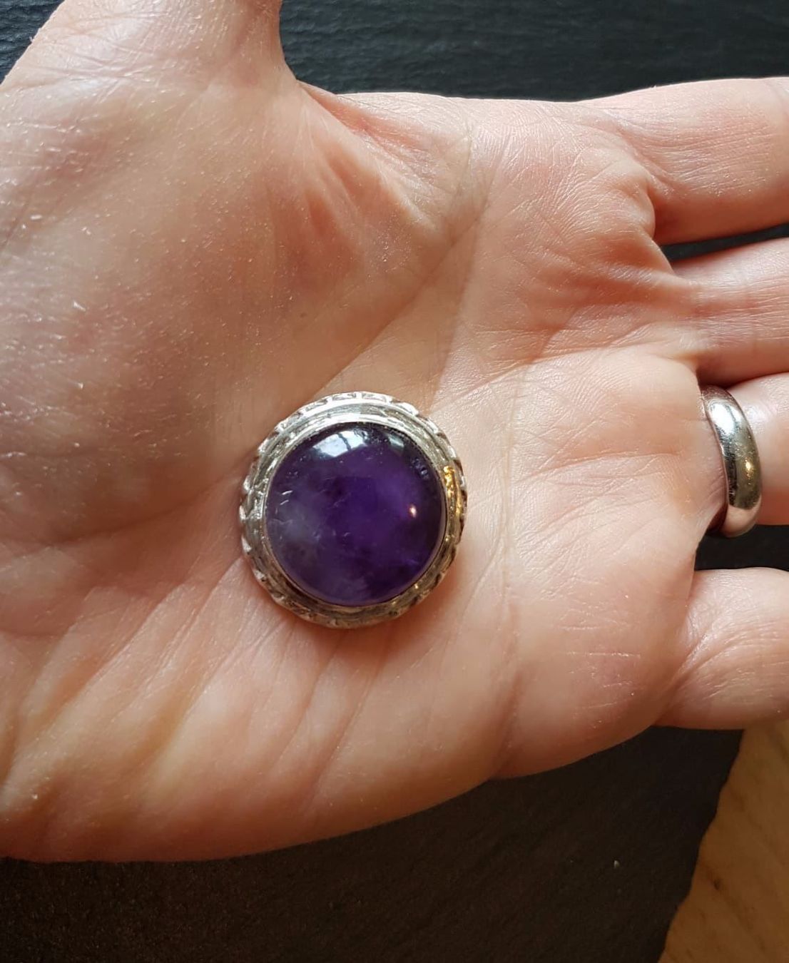 Anhänger: Pendentif argent fin et améthyste – Neu und originalverpackt aus Veyrier von Leilazizou 1