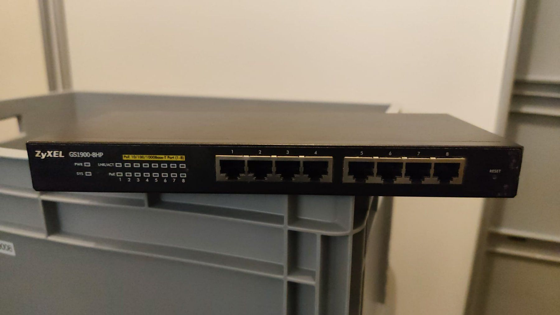 Zyxel Hub & Switch: Zyxel GS1900-8HP Switch – Usato da Neuhausen venduto da rom_c8gt