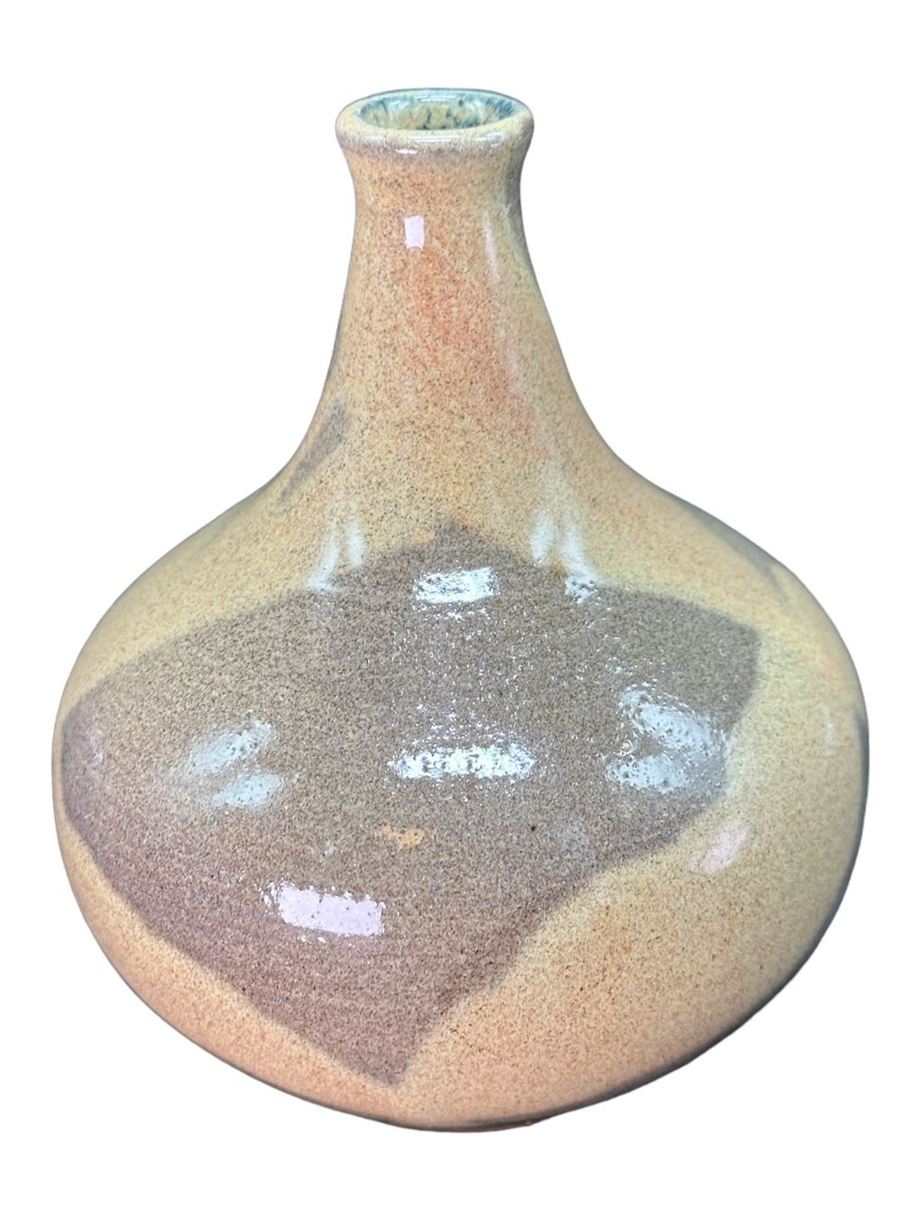 Vasi & Recipienti: Superbe vase en grés d'art émaillé signé monogramme "PE" – Usato da Morges venduto da deco.vintage 3