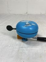Fahrradklingel blau mit Aufkleber guter Zustand