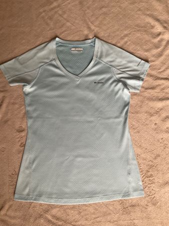 Damen T-Shirt Columbia Omni-Freeze S/P hellblau NEU !