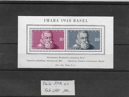 Block 1948 ** Kat: CHF 100.-