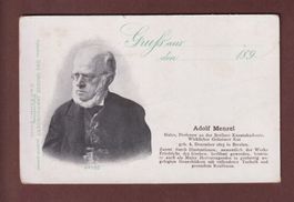 ADOLF MENZEL - Litho Künzli