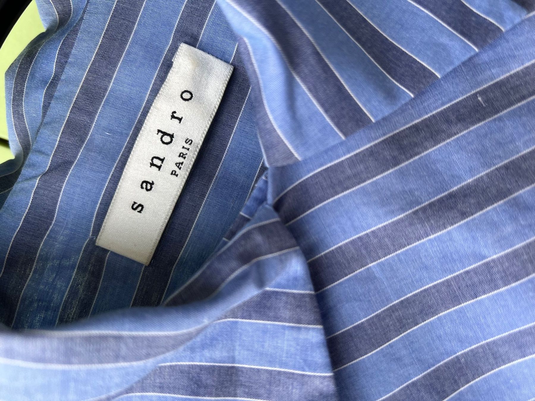 Sandro Kleider: Gestreiftes Hemdblusenkleid von Sandro – Neu (gemäss Beschreibung) aus Wettingen von behave2807 2