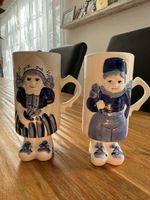 Porzellan – Handbemalt – Delft Blau – Bauern & Bäuerin – Set