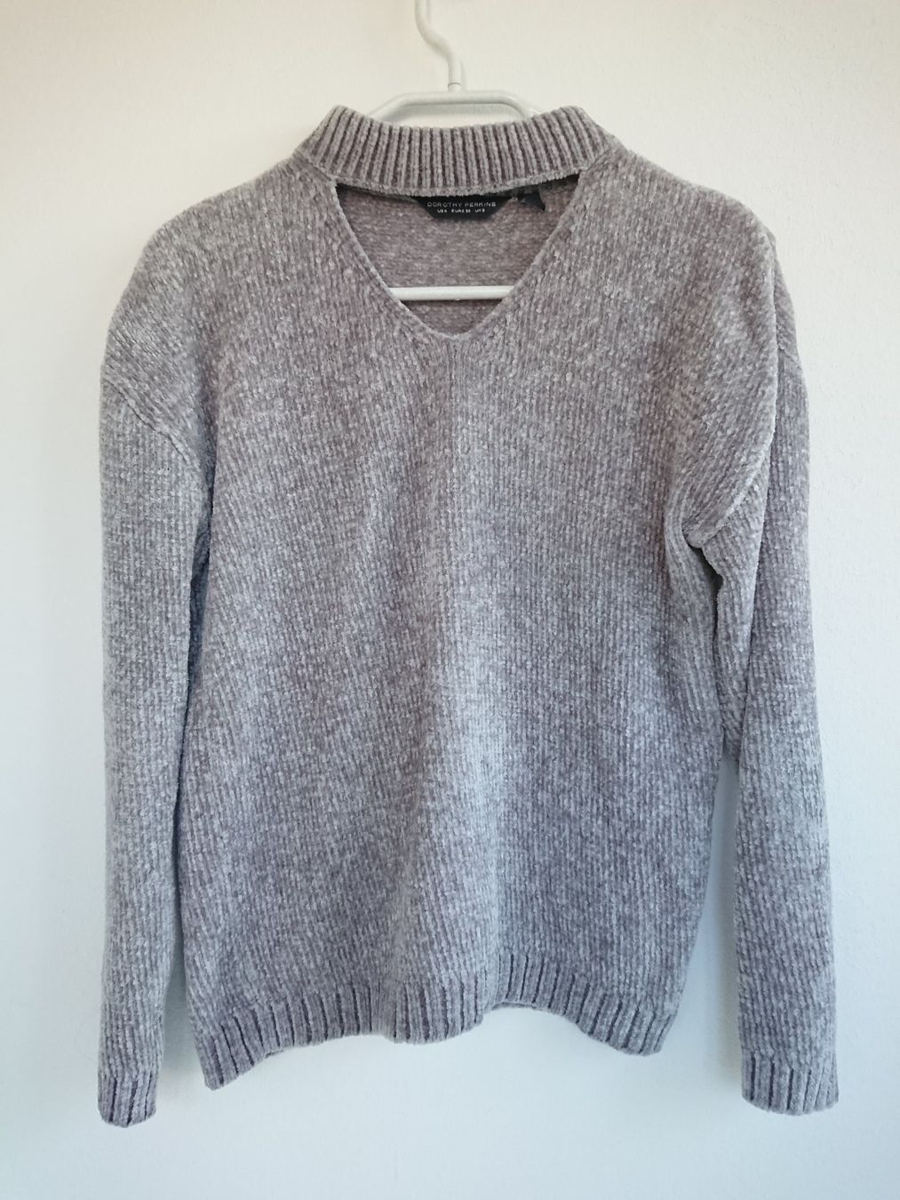 Dorothy Perkins Maglioni & Felpe: Damen Pullover Dorothy Perkins Gr. S 36 Grau 100% Polyester – Usato da Hallau venduto da CHACLA