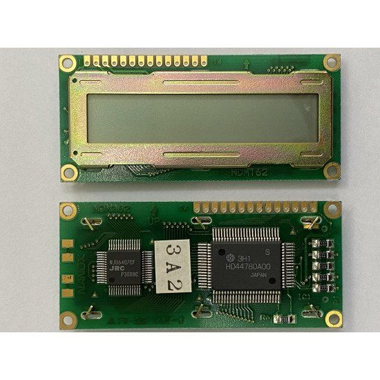 Componenti elettronici: Afficheur DISPLAY 16X2 NDM162, communication parallèle 8bits – Nuovo e nell'imballaggio originale da Malleray venduto da pixeleleven