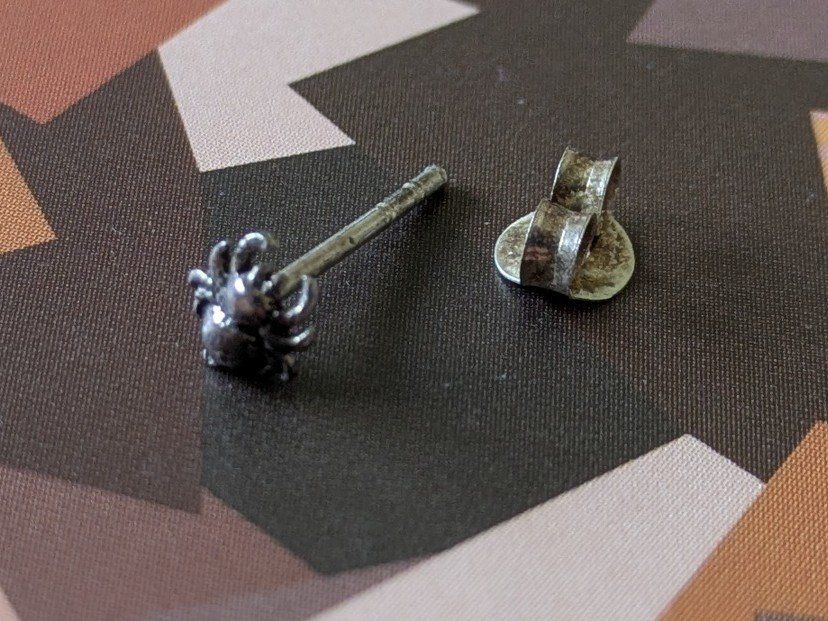 Boucles d'oreille: Orecchino singolo ragno argento 925 nuovo – D'occasion à Claro par Dona1785