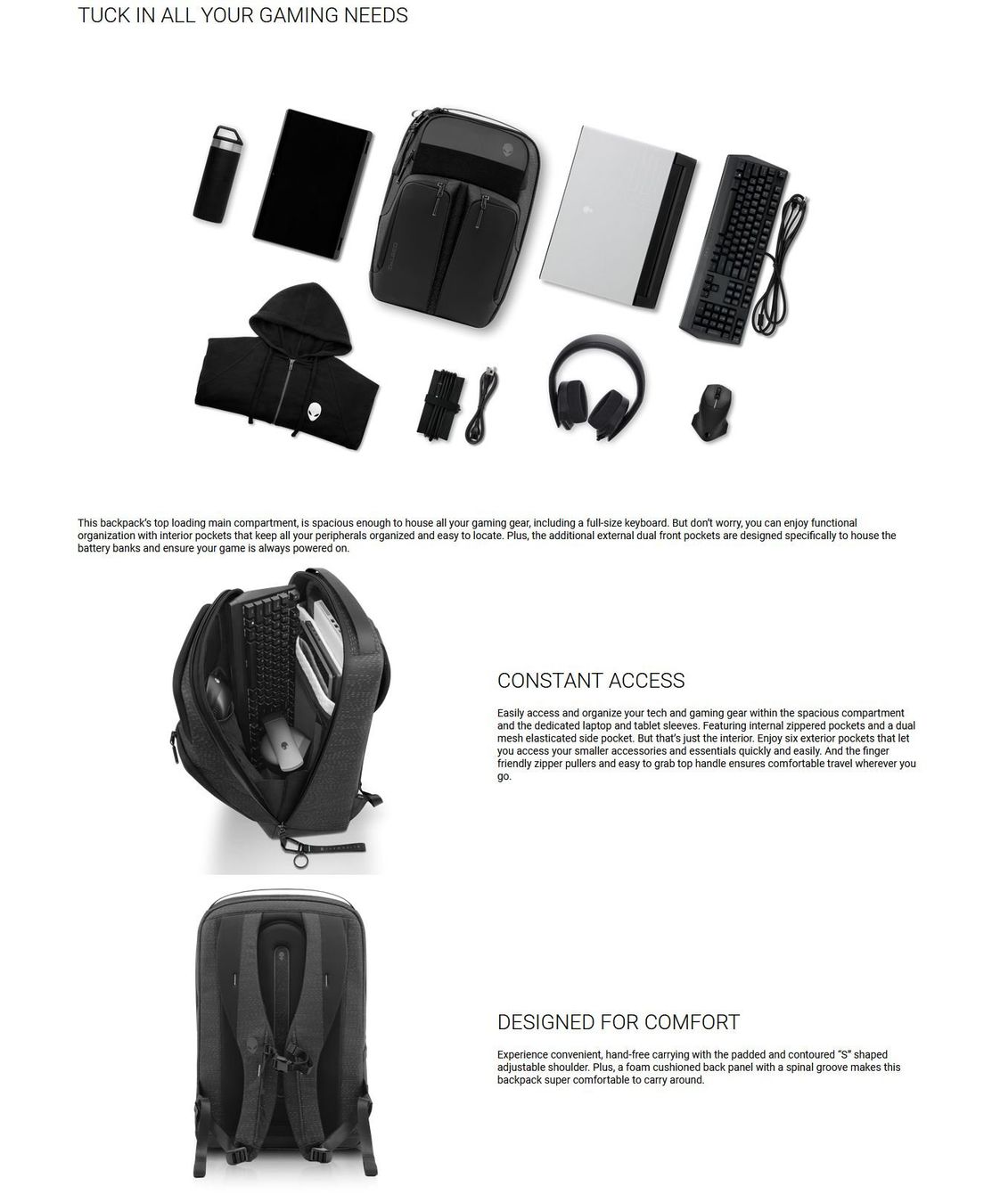 Alienware Rucksäcke: Alienware Horizon Utility Backpack Gaming Rucksack – Neu und originalverpackt aus Wettingen von  6