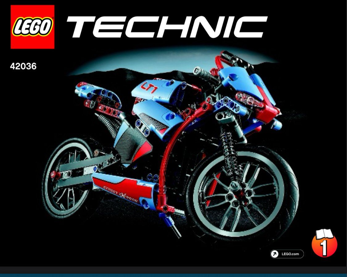 Lego Spielzeuge: Street Motorcycle 42036, LEGO Technic – Gebraucht aus Dörflingen von verena052