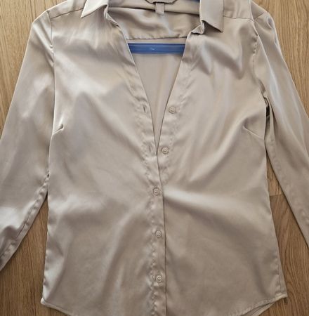 Bluse silber
