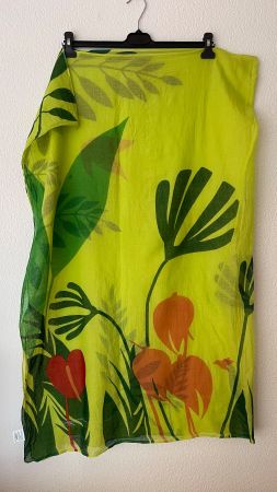 LBVYR (India) 150x110/NP65CHF Schal Foulard Halstuch Cottone