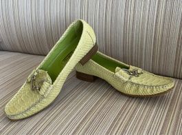 Edle Loafer von EMPORIO – Limette/Grün – Gr. 36