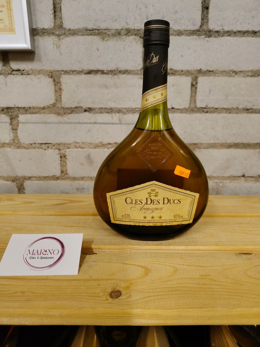 Spiritueux: Armagnac Cles des Ducs 3 Etoiles 0.7l/40%, – Neuf avec emballage d'origine à Münchenstein par wusmarino