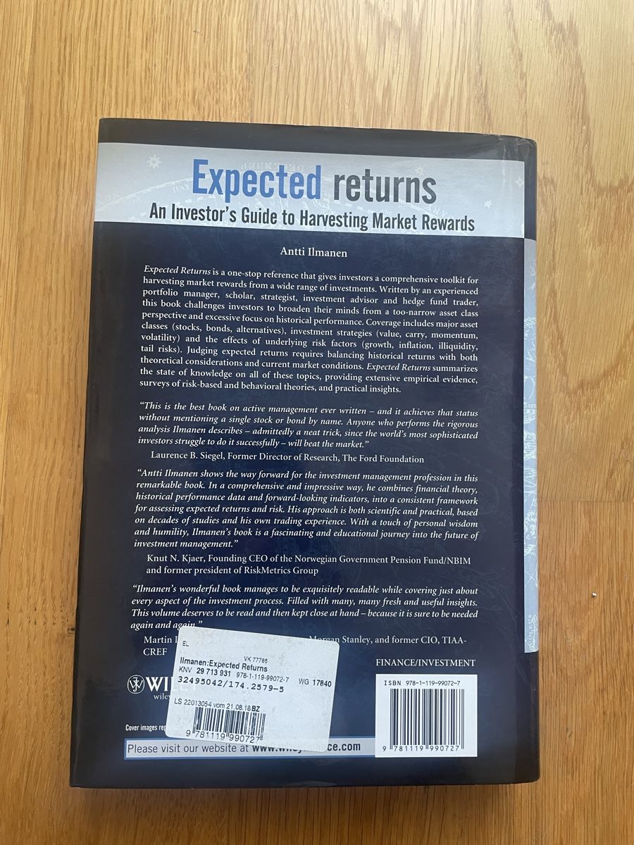 Libri: Expected returns – Nuovo (secondo la descrizione) da uster venduto da 2017c 1