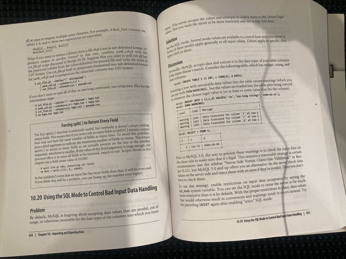 Libri: MySQL Cookbook  – Usato da Flawil venduto da rcnkr 5