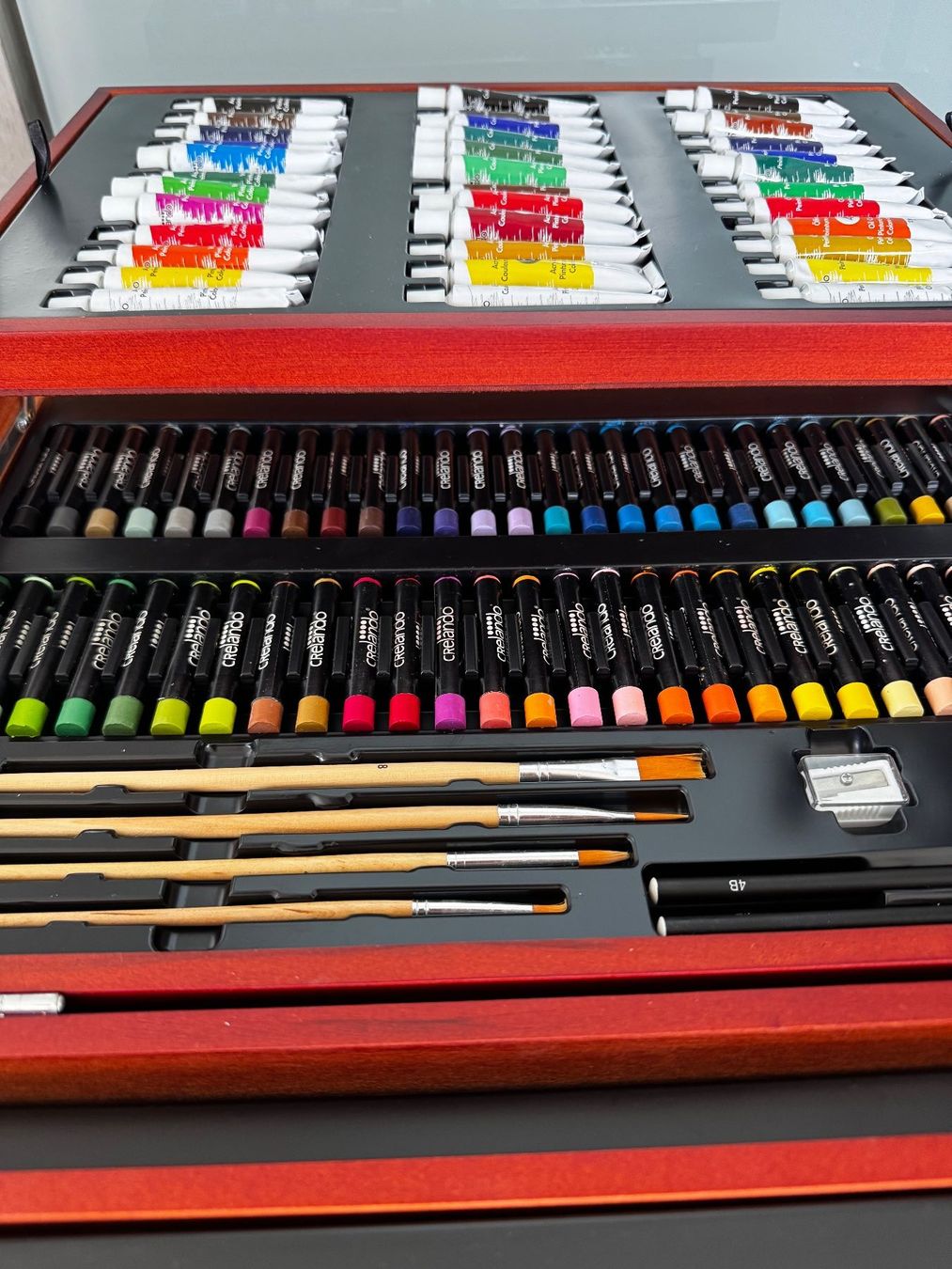 Colori: Künstler Malkoffer 175-teilig – Nuovo (secondo la descrizione) da Montlingen venduto da timolino12 3