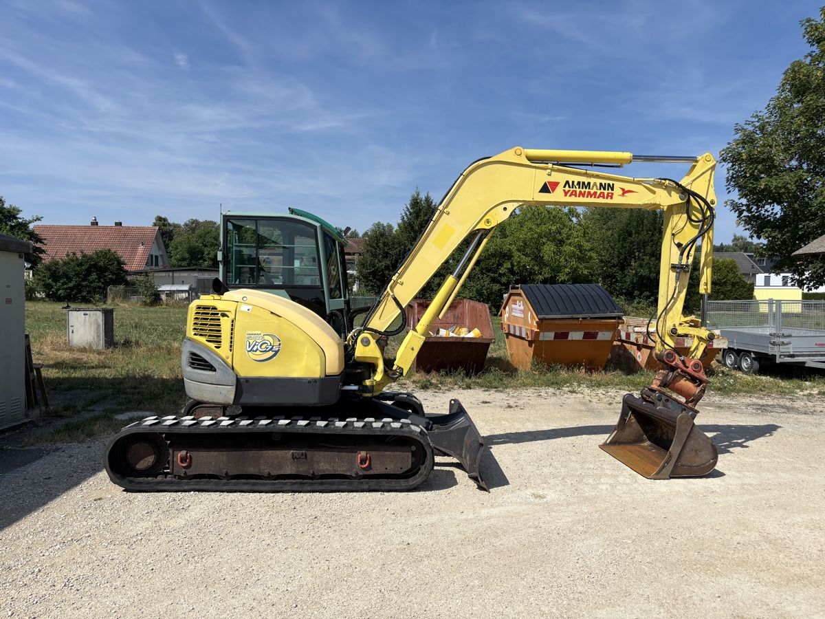 Yanmar Excavateurs: Bagger Yanmar Vio 75 / 7,5t – D'occasion à Courgevaux par Querly 3