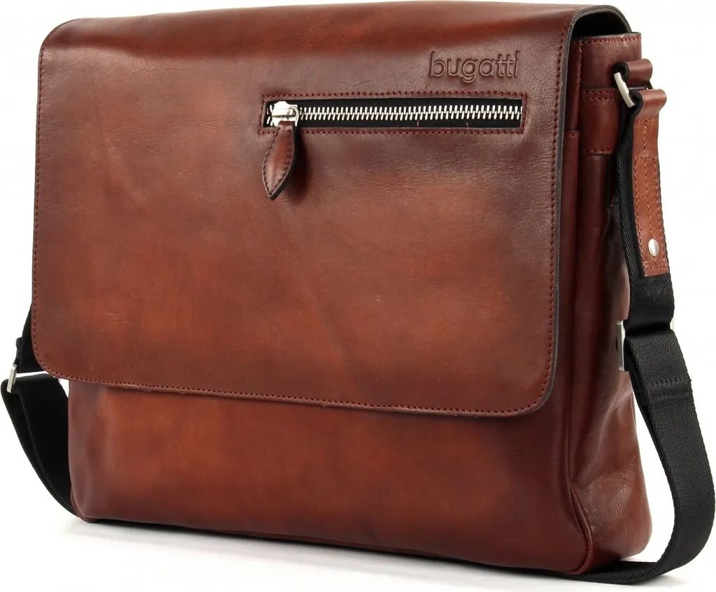 Bugatti Sacs: Bugatti Domus Messenger Bag Cognac – D'occasion à Basel par gorgollando30