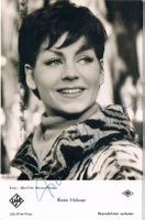 Karin Hübner 1936-2006 Autogramm signiert Vintage Foto 9x14c