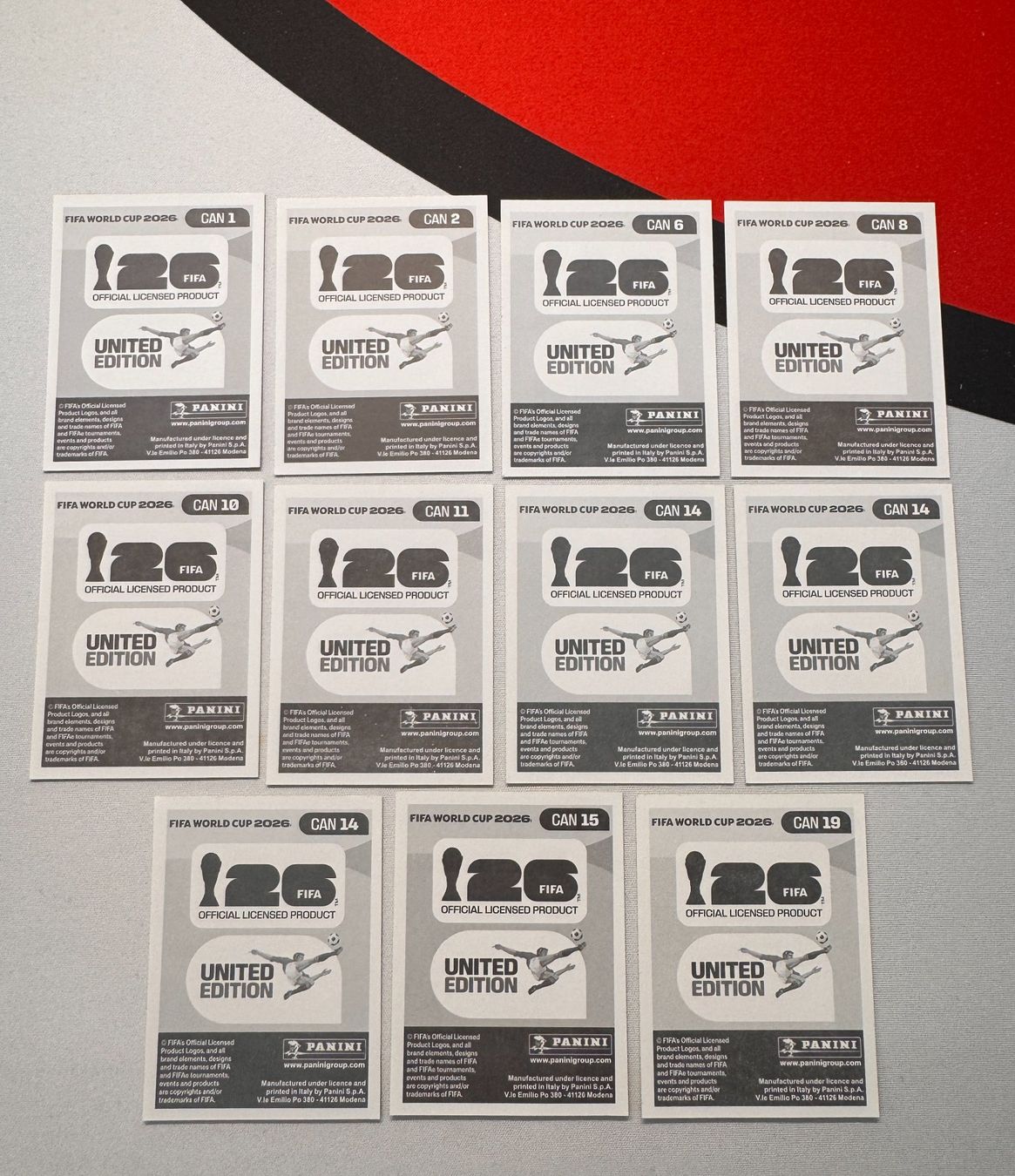 Panini Carte collezionabili: Panini WM 2026 Sticker - Kanada Lot – Nuovo (secondo la descrizione) da Oberwil BL venduto da Chelsea26 1