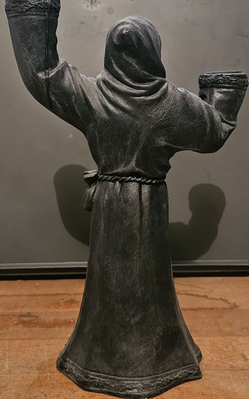 Figuren: Kerzenhalter Dementor Figur dunkelgrau – Gebraucht aus Worben von Quest 3
