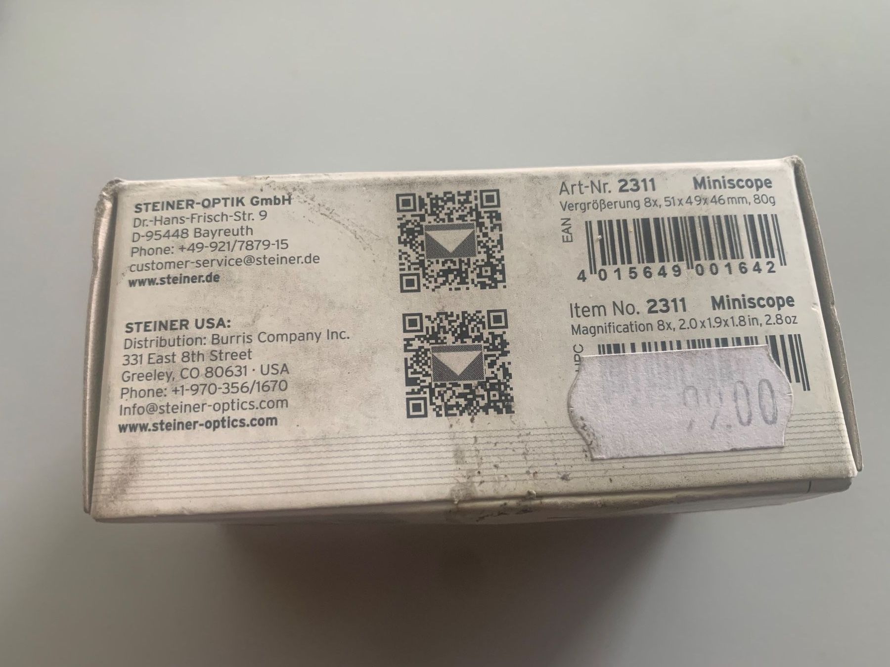 Feldstecher: Steiner Miniscope 8x22 – Gebraucht aus Zürich von rayberg 1