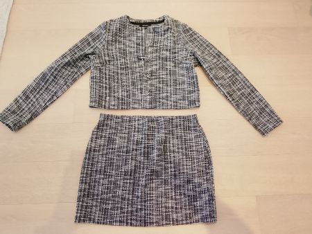 Tweed-Kostüm Jacke & Rock Gr. 36/38 elegant 🍂