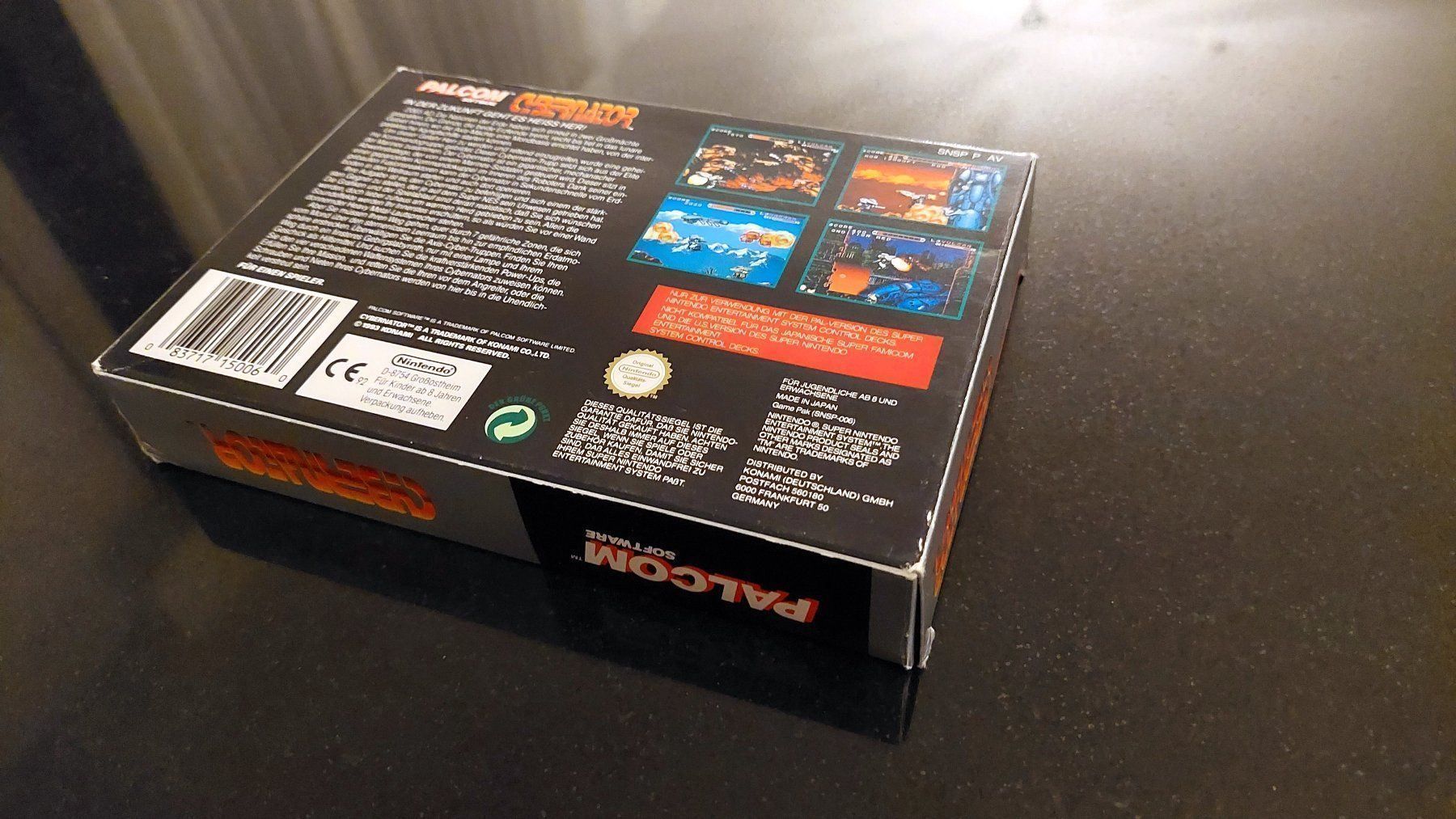 Nintendo Giochi: CYBERNATOR (PAL) - SUPER NINTENDO – Usato da Spiegel b. Bern venduto da Natix 5
