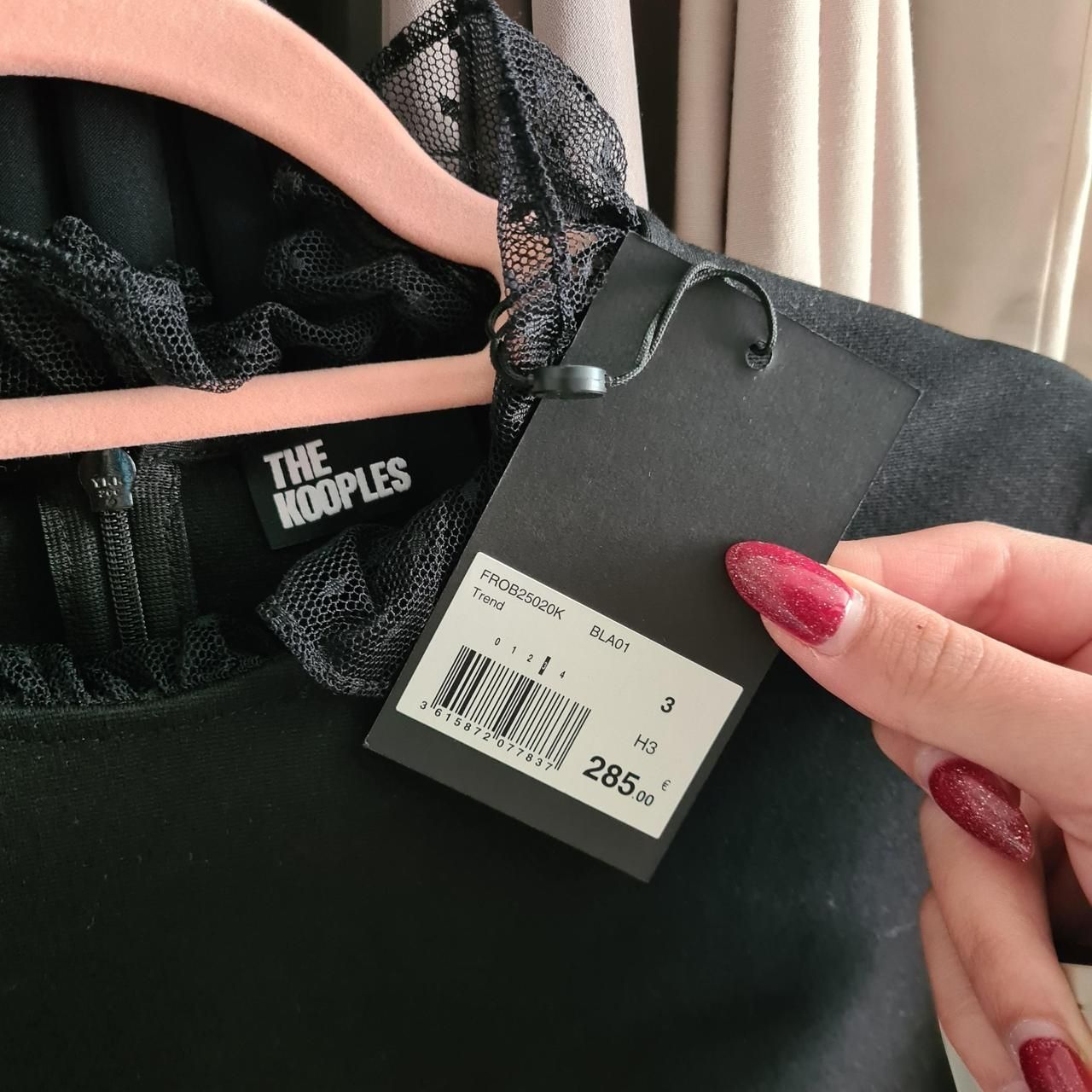 Kooples Vestiti: The Kooples Kleid schwarz Mesh Ärmel – Nuovo (secondo la descrizione) da Emmen venduto da mak31 2