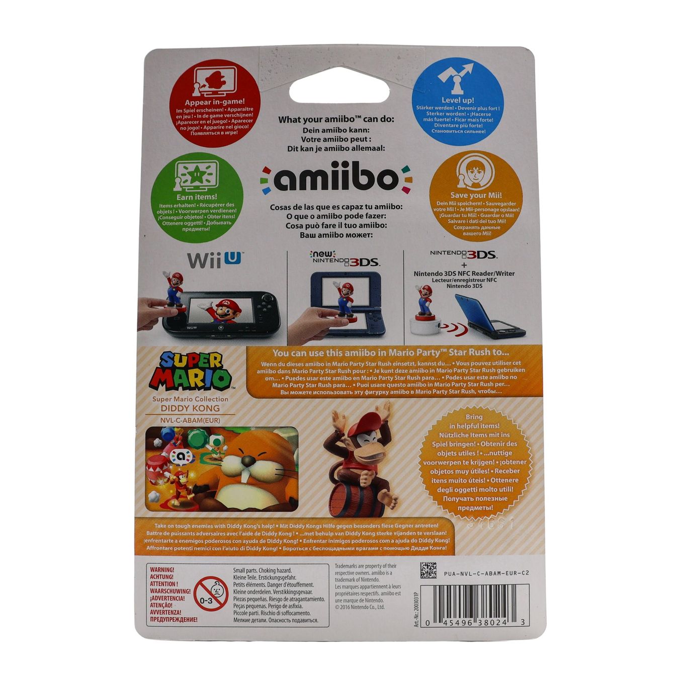 Statuette: Diddy Kong - Mario Series Amiibo - NEW – Nuovo e nell'imballaggio originale da Paudex venduto da dindeboy 1