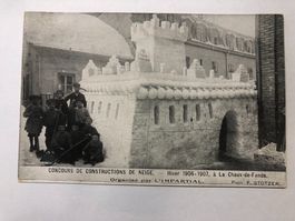 La Chaux-de-Fonds 1906 Concours de Constr de Neige