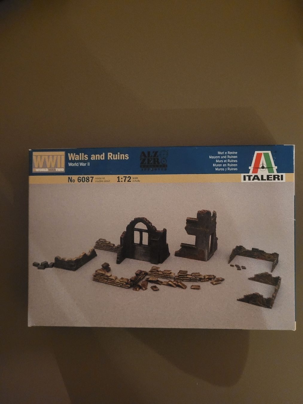 Italeri Kit di modellismo & Modellini statici: Italeri Walls and Ruins 1:72 – Nuovo e nell'imballaggio originale da Ebnet venduto da daenu26