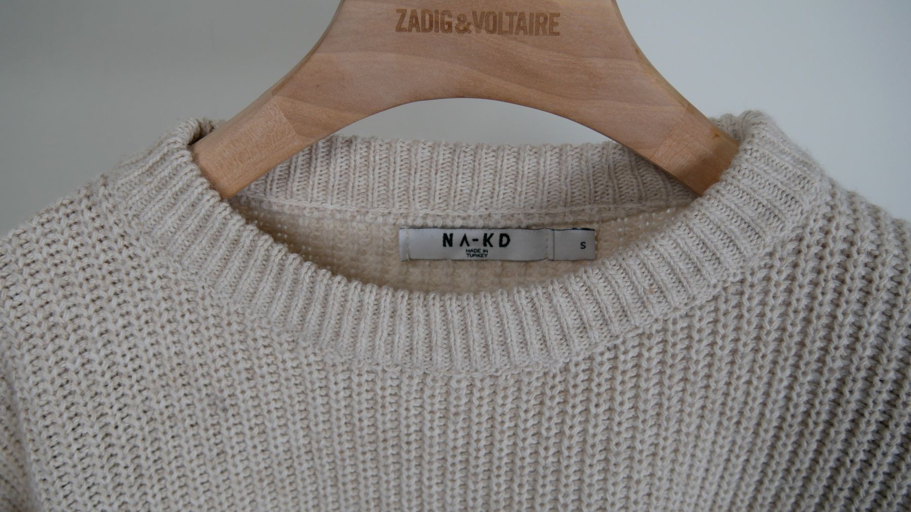 Na-kd Pullover & Sweatshirts: NAKD Strickpullover beige Sweater Pullover Strick Häkeln – Neu (gemäss Beschreibung) aus Zürich von julia_vina 1