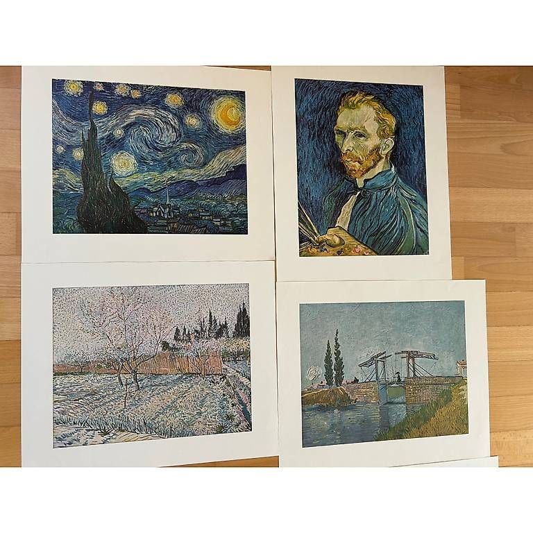 Foto & Immagini: 9 Kunstdrucke Degas und Van Gogh – Usato da Au SG venduto da Zogu