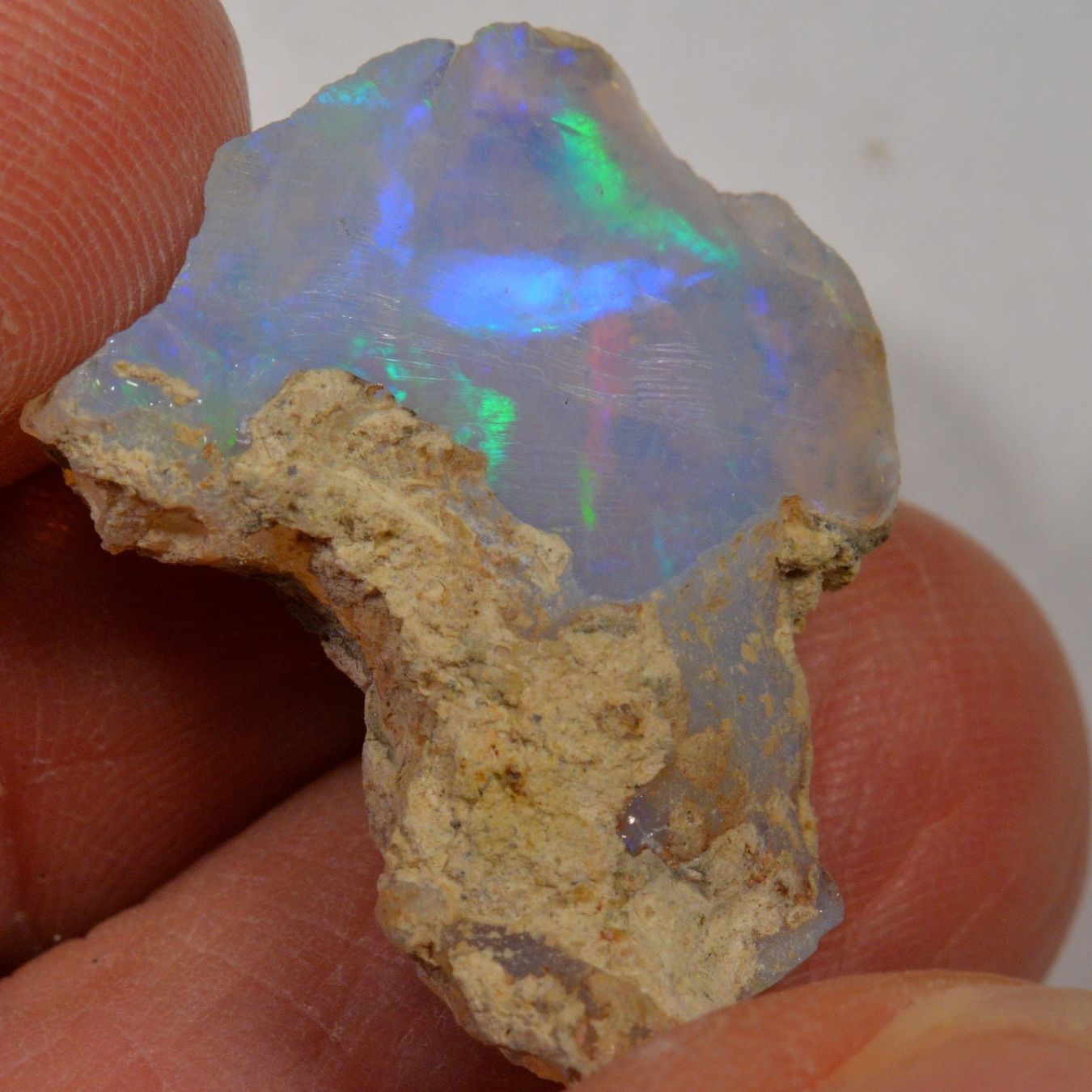Pietre preziose: 17.1 Karat - Roher Äthiopischer Welo Opal – Nuovo (secondo la descrizione) da Rüti ZH venduto da DeinOpal 2