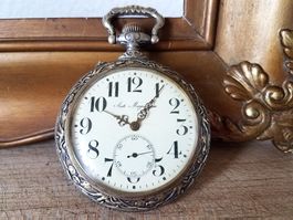 Antike grosse Taschenuhr Anti Magnetique 219gr