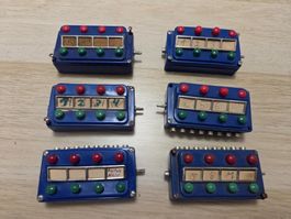 Märklin 6 x 7072 Schaltpult (2)