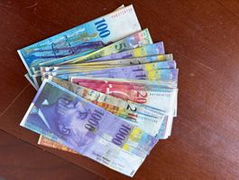 vintage Schweizer Spielgeld Carlit Noten 2004 Franken