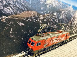 Märklin 8847.1 SBB Re 4/4 IV Graffiti Lausanne RAR!
