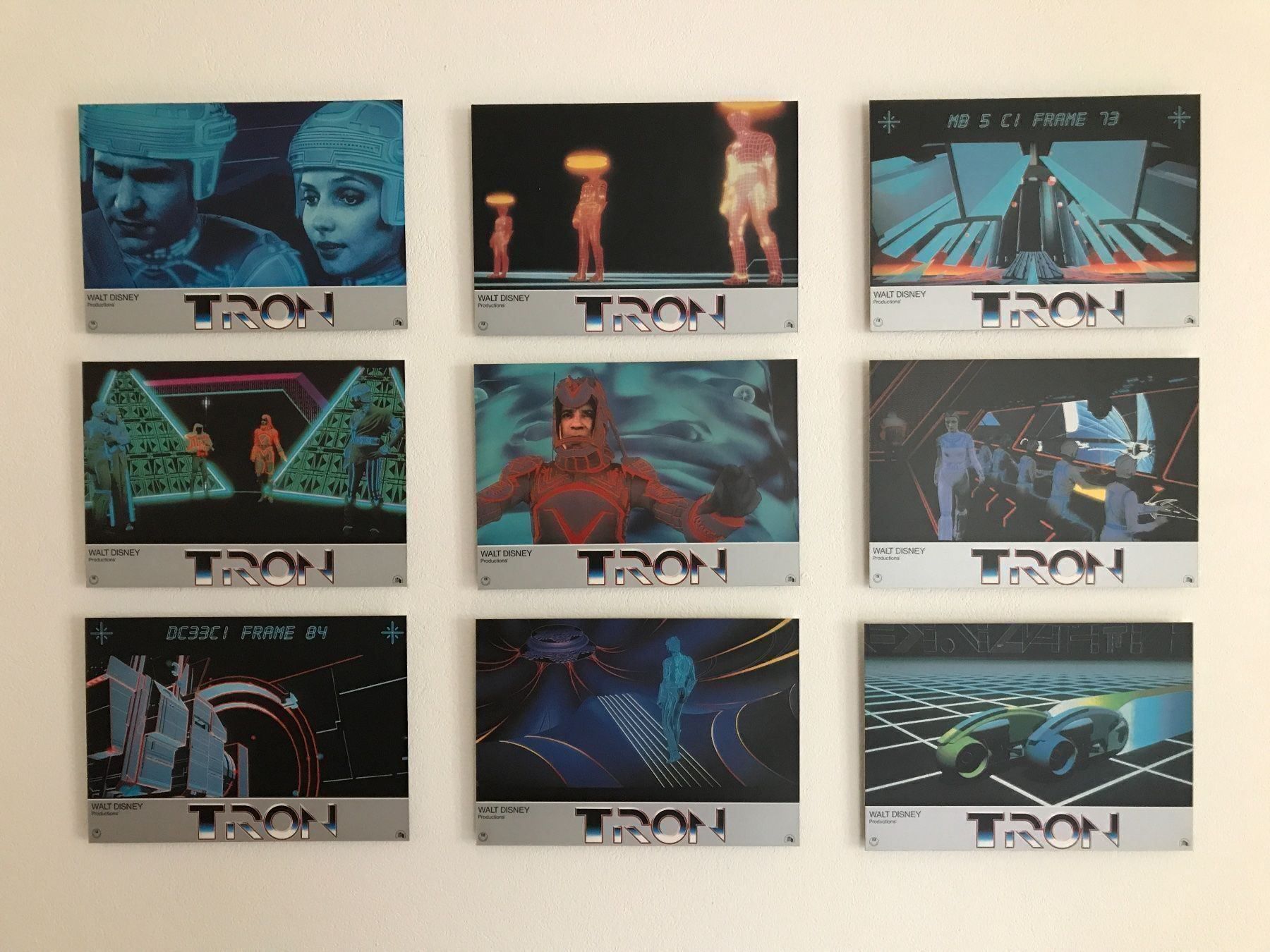 Poster & Bilder: Tron Vintage Filmszenen Poster – Gebraucht aus Zürich von Nin 1