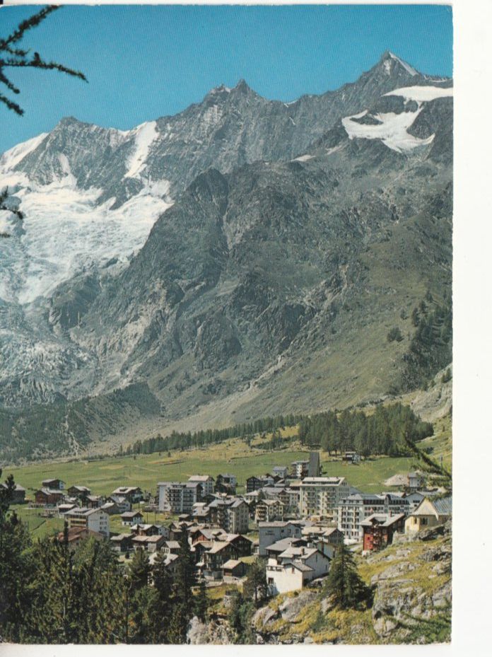 Cartoline postali: Saas Fee 1973 – Usato da Bürglen TG venduto da StampGraf