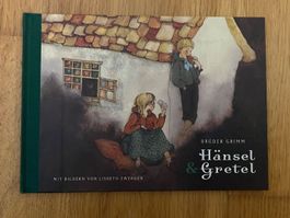 Büchlein gebunden "Hänsel & Gretel", Gebrüder Grimm