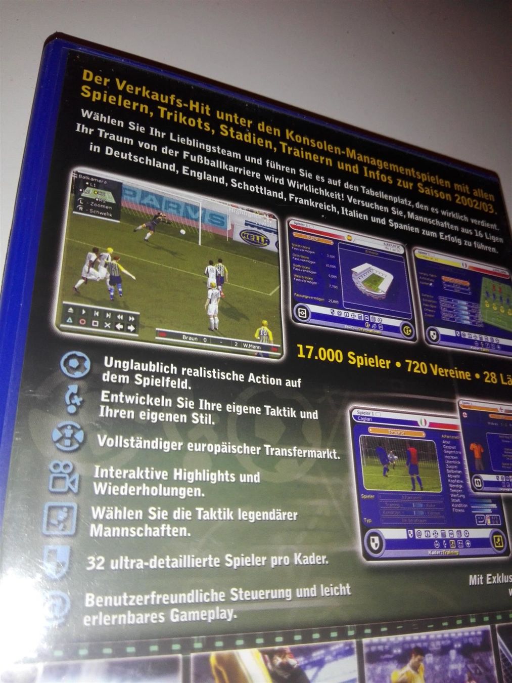 Sony Giochi: BDFL Manager (2003)  -Deutsch-                     > PS'2 < – Usato da St.Gallen venduto da elk2023 3