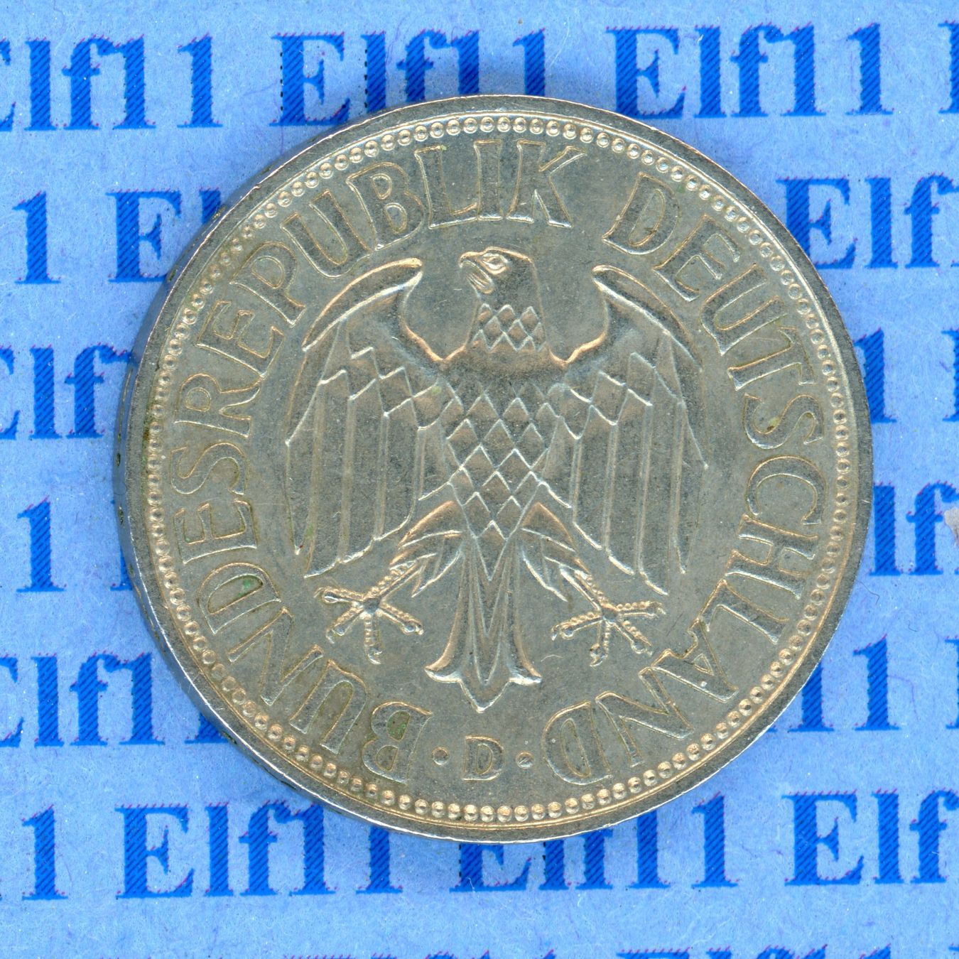 Tutti le monete: DEM___1.00 1967D -vz 1 Deutsche Mark – Usato da Widnau venduto da Elf11 1